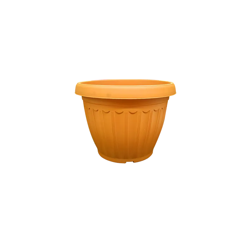 POT RYKER KD2001 D16XH12 ROUND BROWN